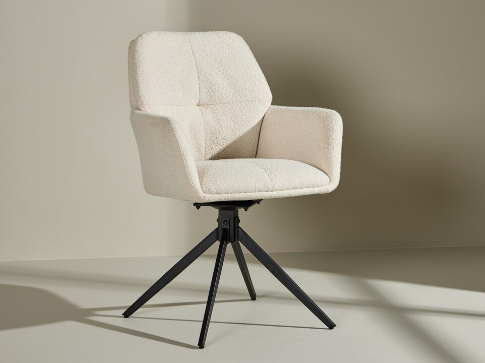 Chaise Dallas 4935 (Beige + Noir)