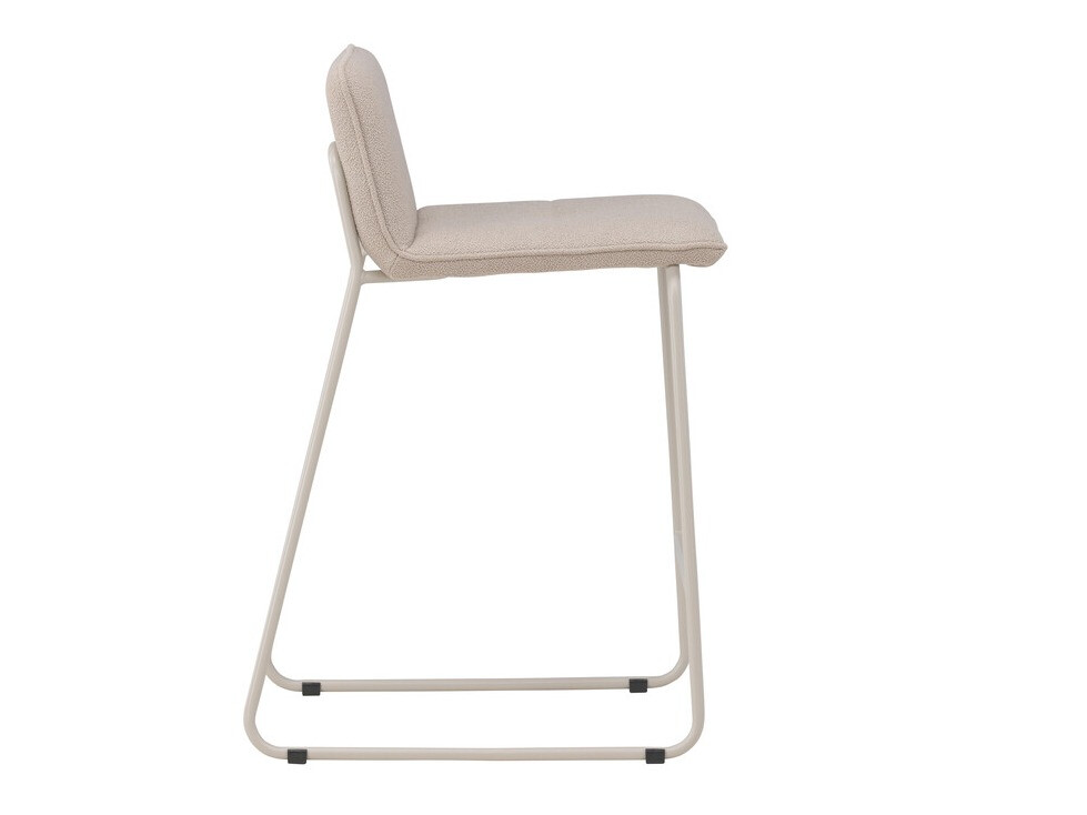 Chaise de bar mi-hauteur Dallas 3235 (Beige)