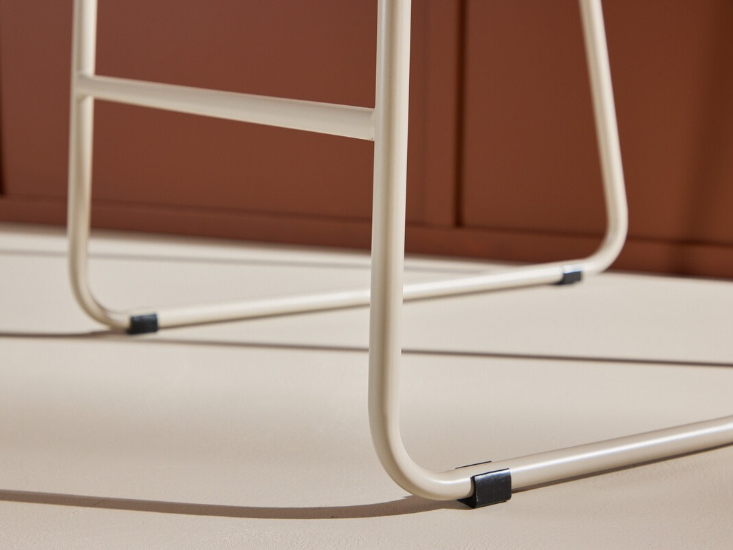 Chaise de bar mi-hauteur Dallas 3235 (Beige)