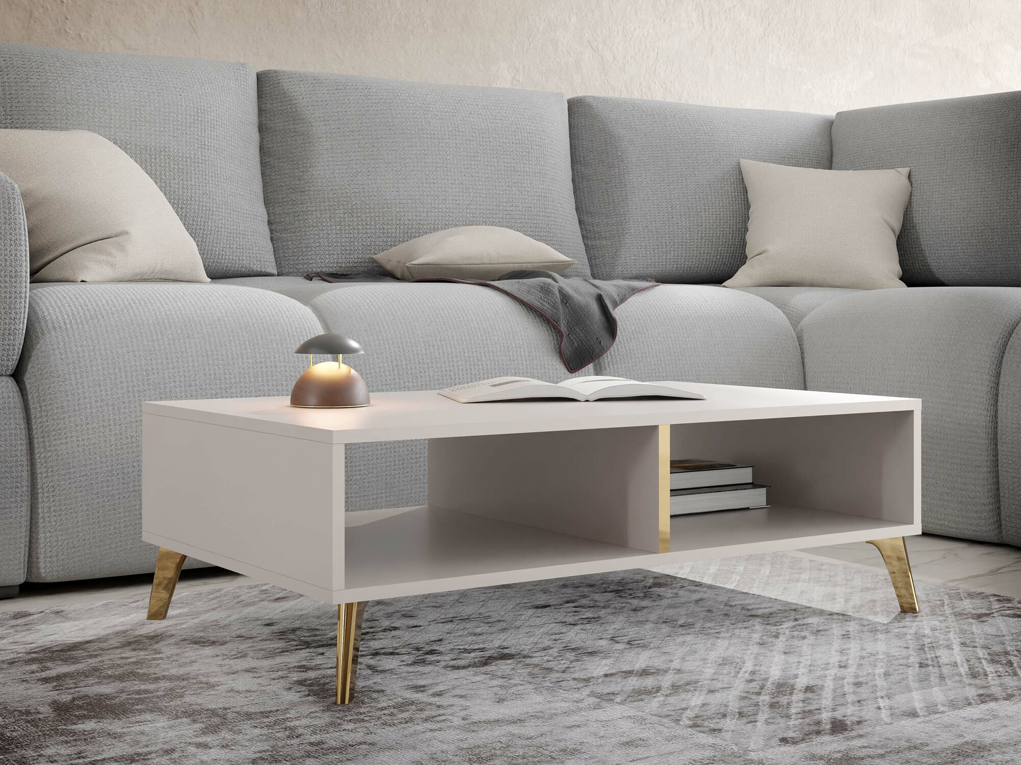 Table basse Comfivo Capella (Cachemire)