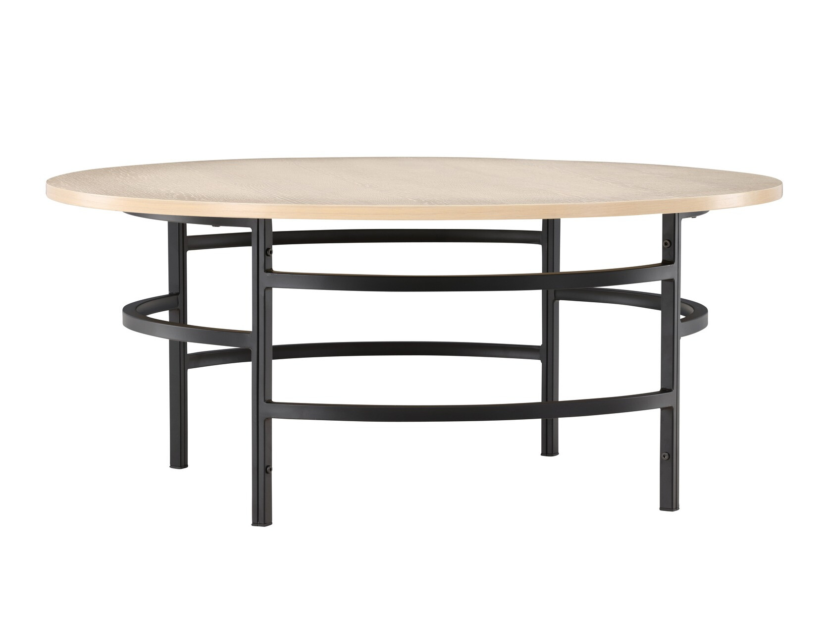 Table basse Dallas 4696 (Noir + Brun clair)
