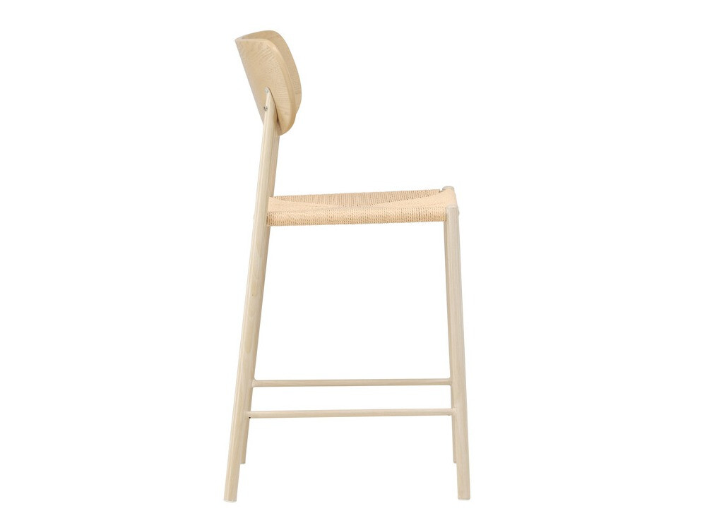 Chaise de bar mi-hauteur Dallas 4705 (Brun clair)