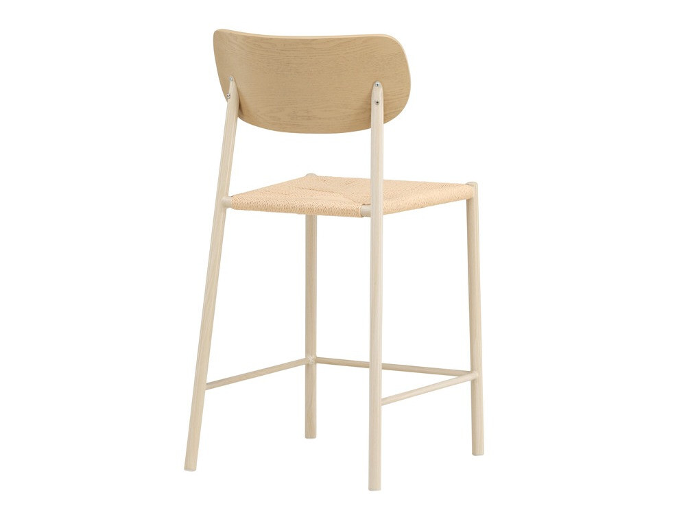 Chaise de bar mi-hauteur Dallas 4705 (Brun clair)