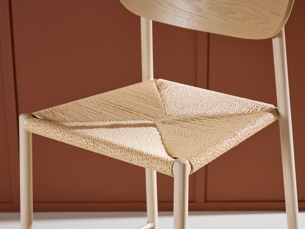 Chaise de bar mi-hauteur Dallas 4705 (Brun clair)
