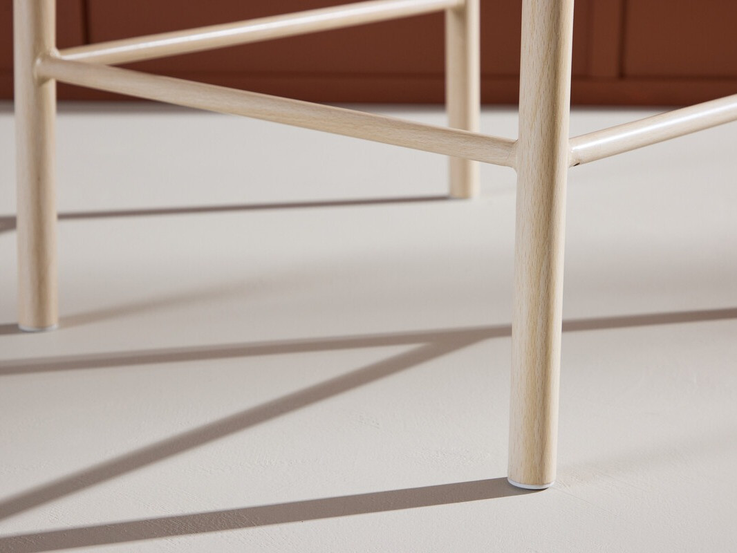 Chaise de bar mi-hauteur Dallas 4705 (Brun clair)