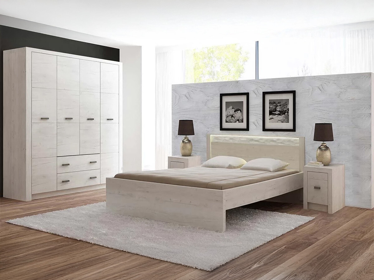 Armoire Serfeno 116 (Artisanat blanc)