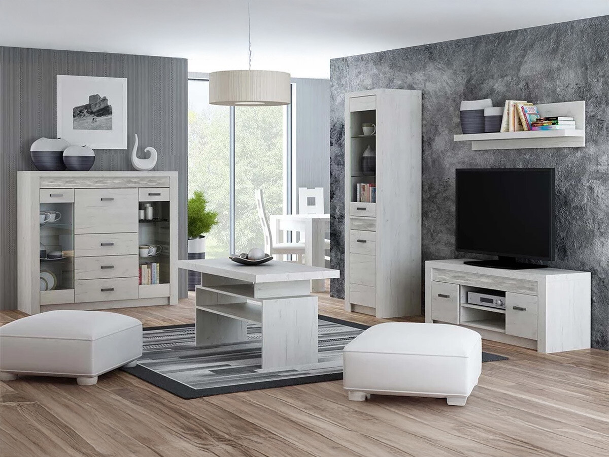Commode Serfeno 105 (Craft blanc)