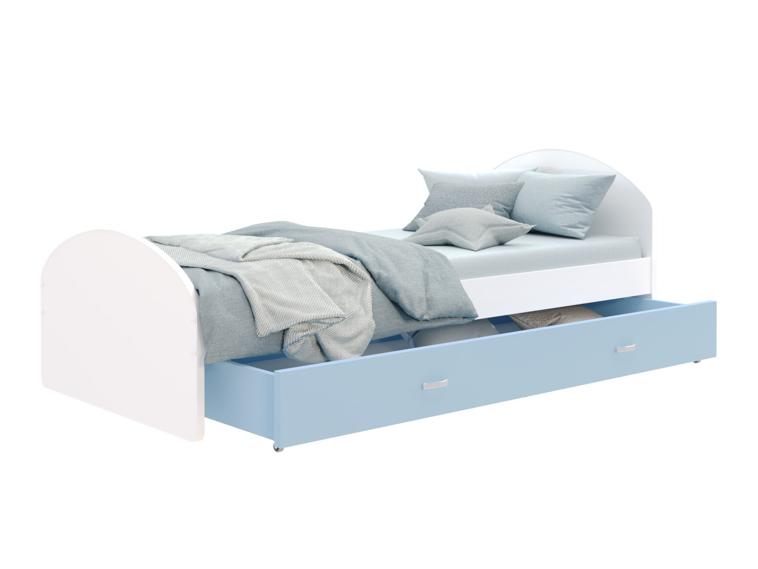 Lit Aurora 177 (Blanc + Bleu)