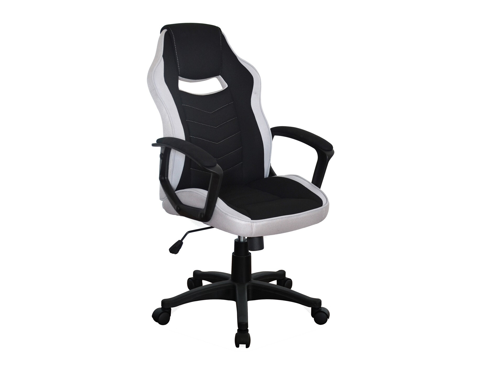 Chaise de bureau Detroit 690 (Blanc + Noir)