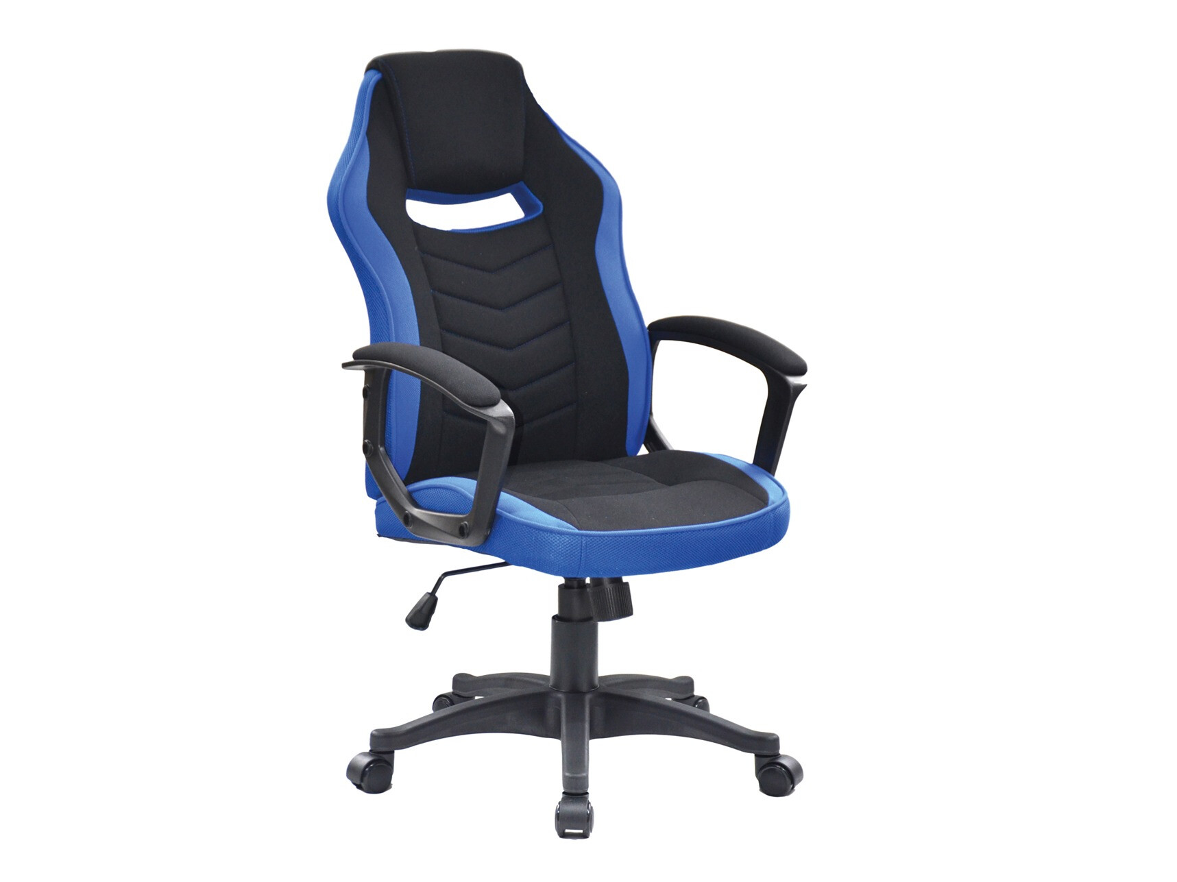 Chaise de bureau Detroit 690 (Bleu + Noir)
