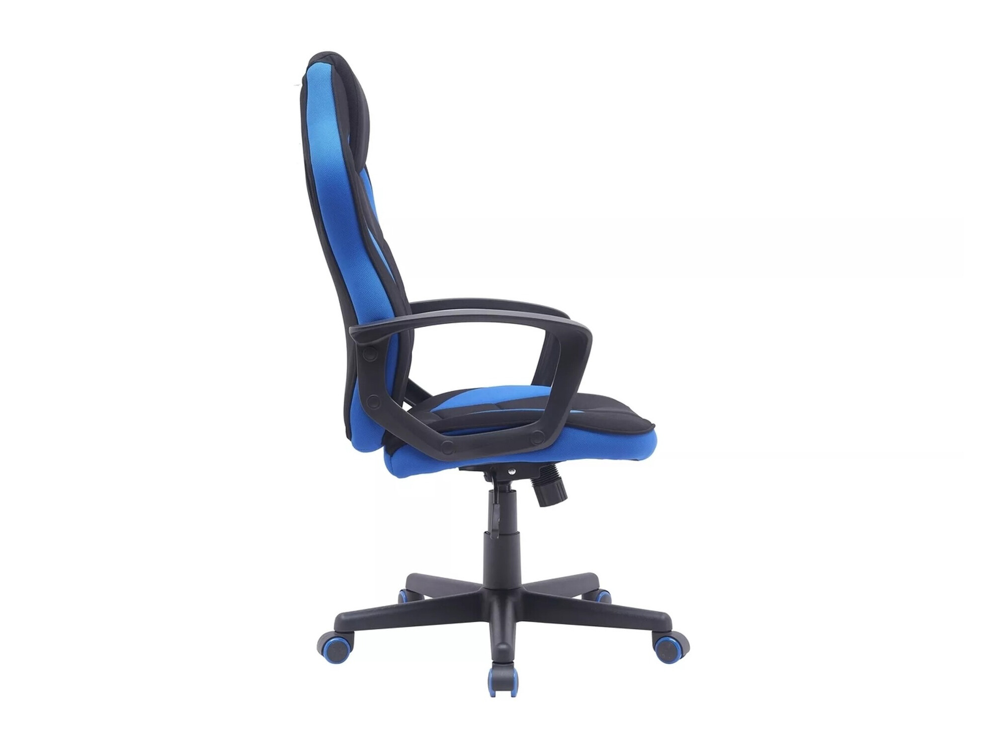 Chaise de bureau Detroit 692 (Noir + Bleu)