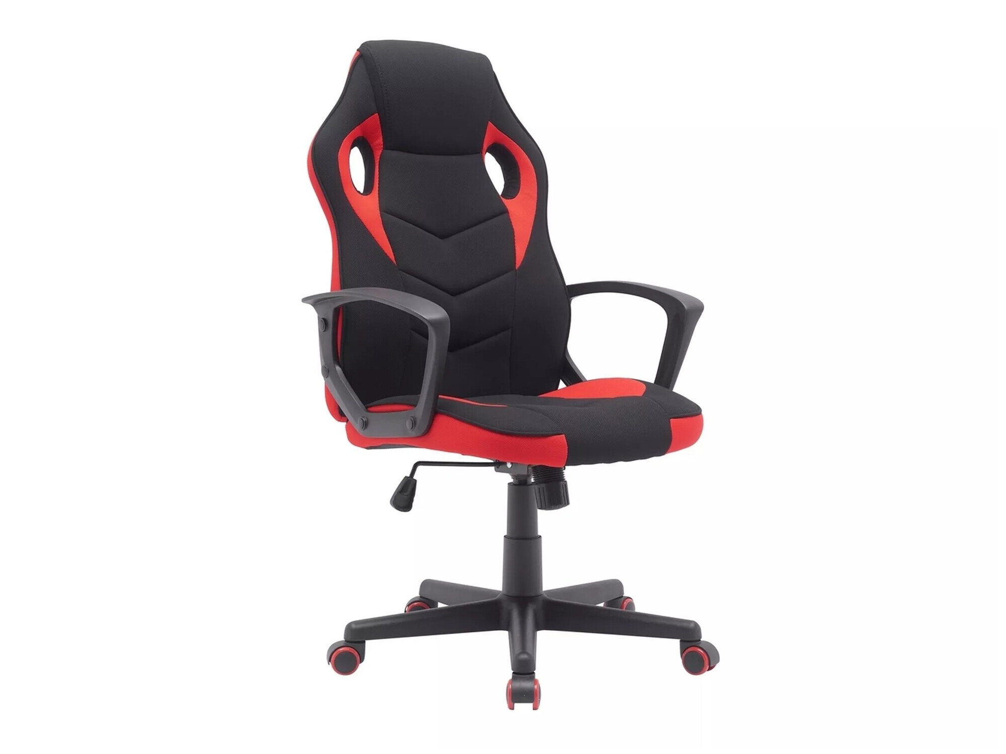 Chaise de bureau Detroit 692 (Noir + Rouge)