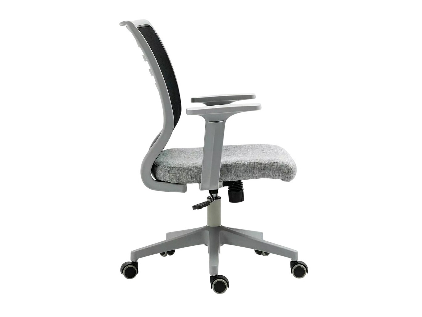 Chaise de bureau Detroit 694 (Gris + Noir)