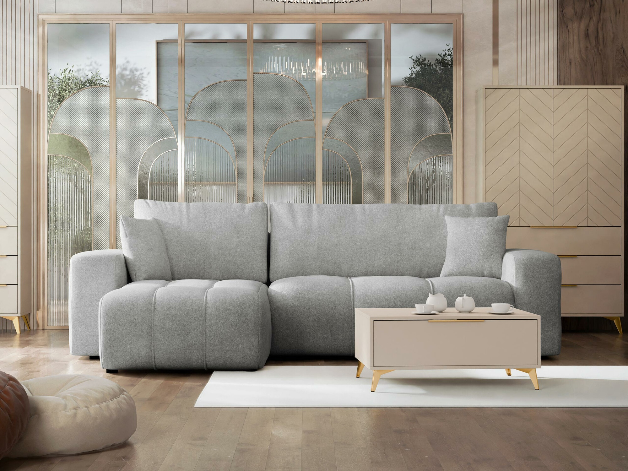 Canapé d'angle Comfivo Laurus (Velo 633)