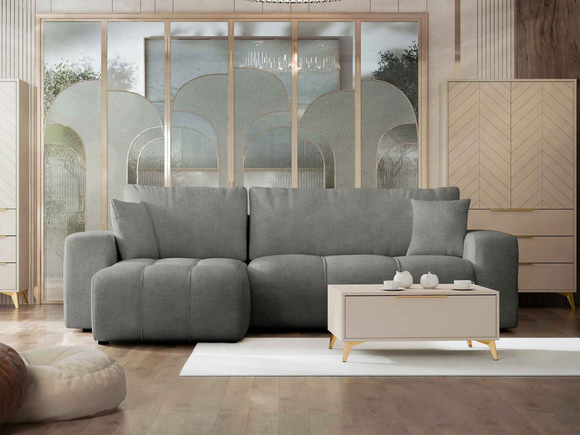 Canapé d'angle Comfivo Laurus (Velo 635)