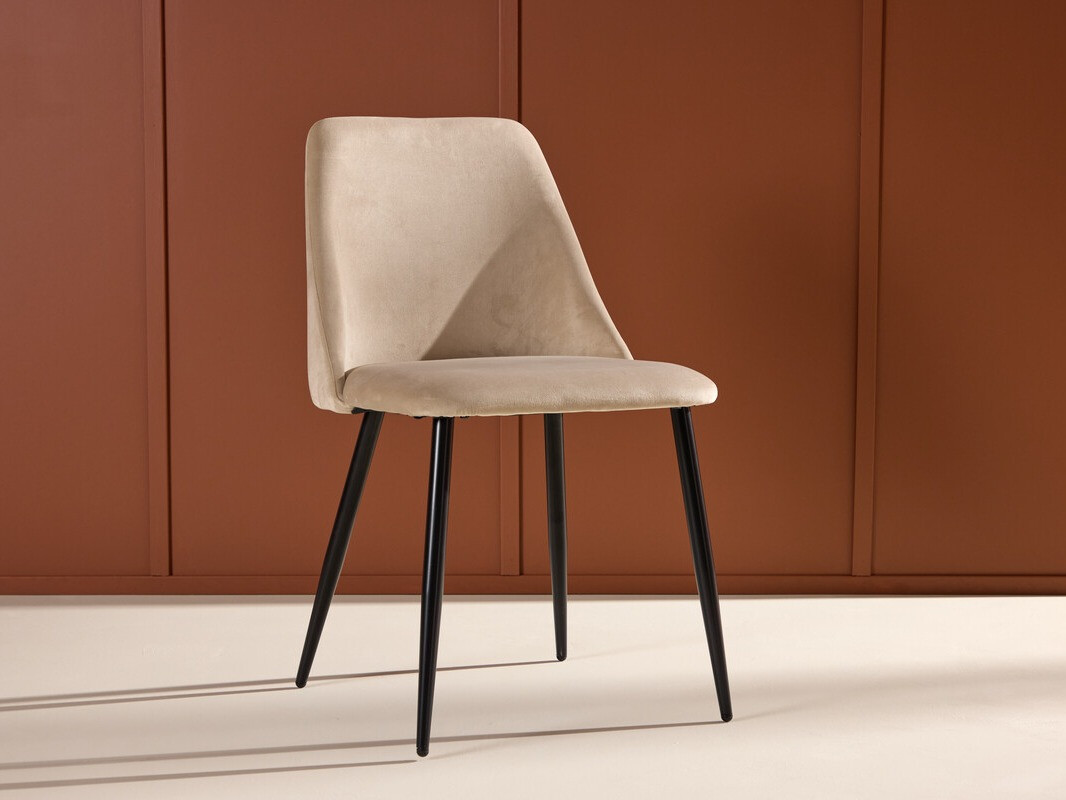 Chaise Dallas 3886 (Beige + Noir)