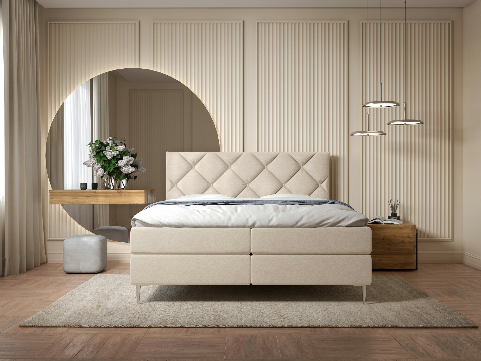 Lit boxspring ComfiDream Myrel (Verita 03)