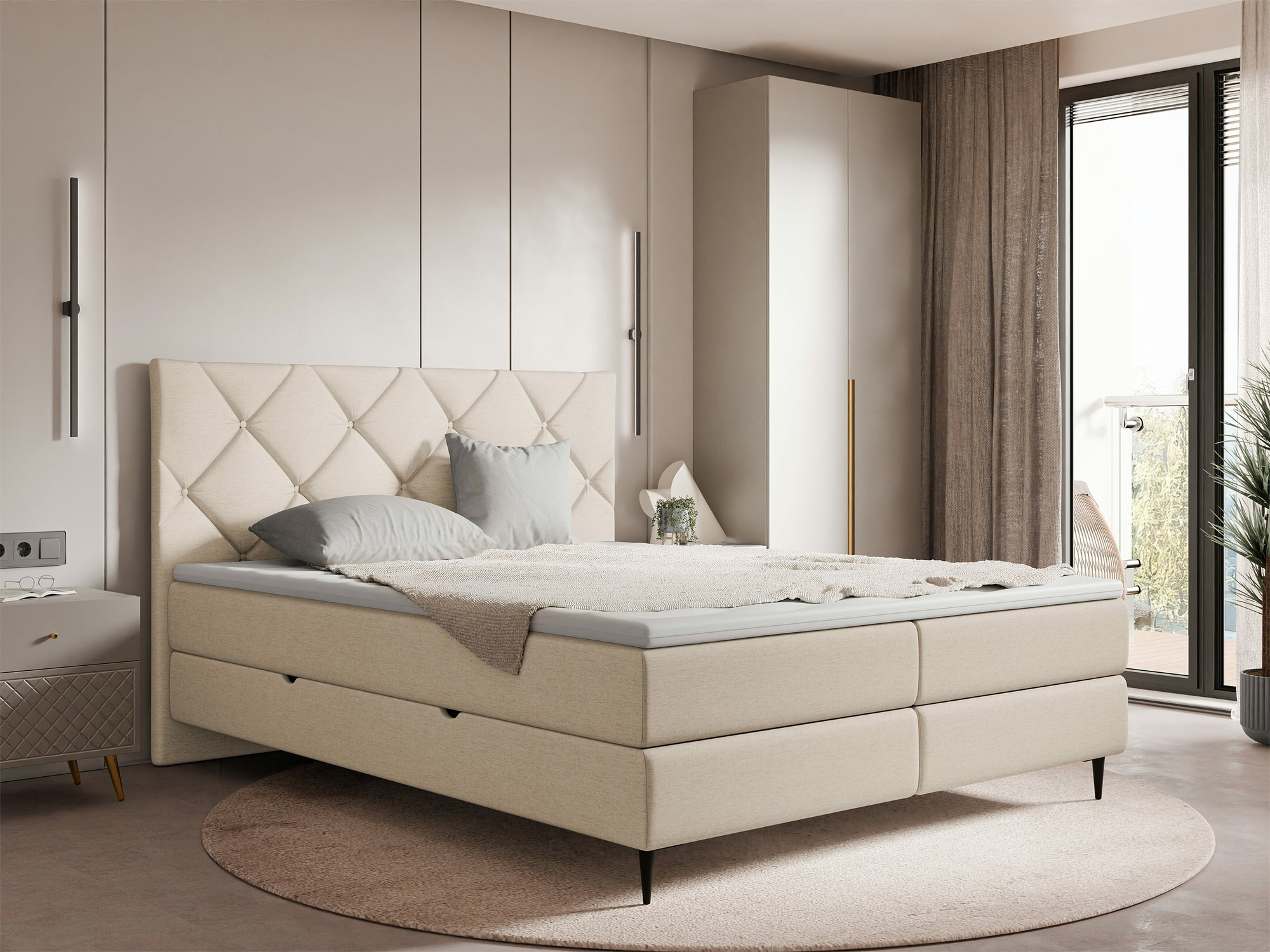 Lit boxspring ComfiDream Myrel (Verita 03)