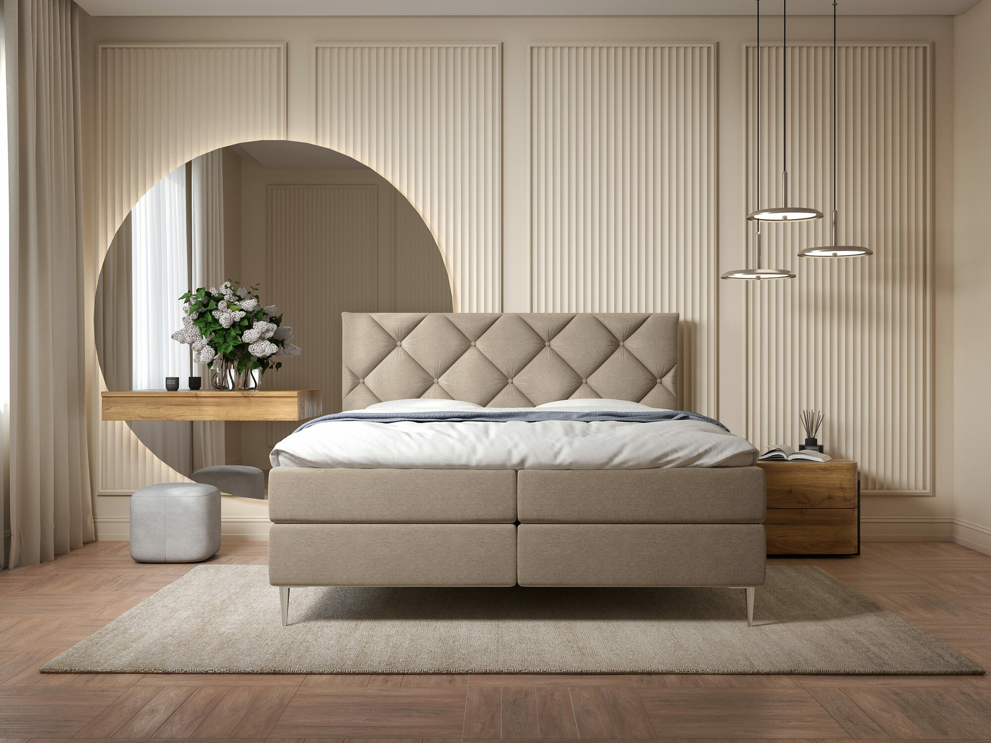 Lit boxspring ComfiDream Myrel (Verita 16)