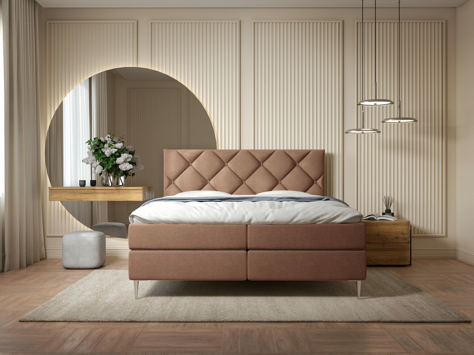 Lit boxspring ComfiDream Myrel (Verita 52)