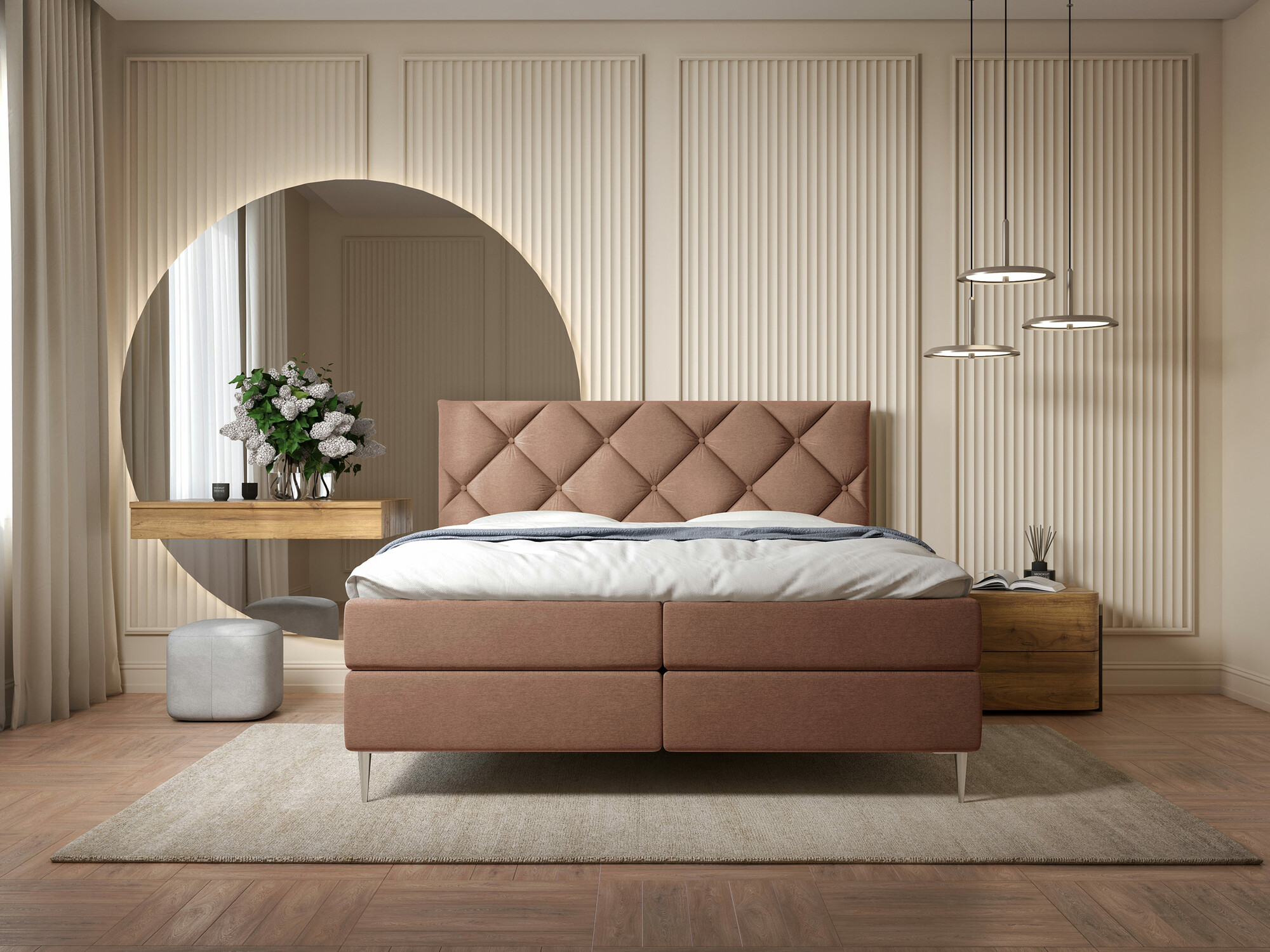 Lit boxspring ComfiDream Myrel (Verita 52)