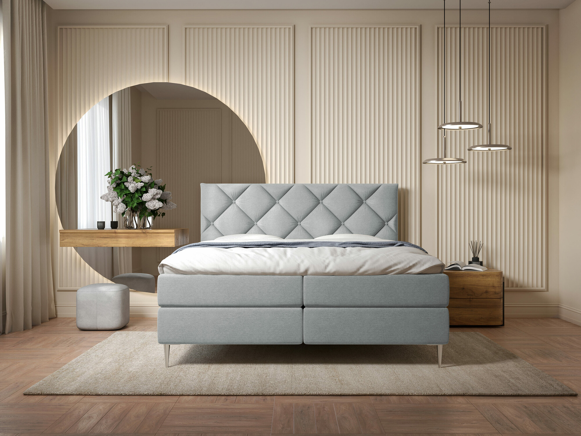Lit boxspring ComfiDream Myrel (Verita 85)