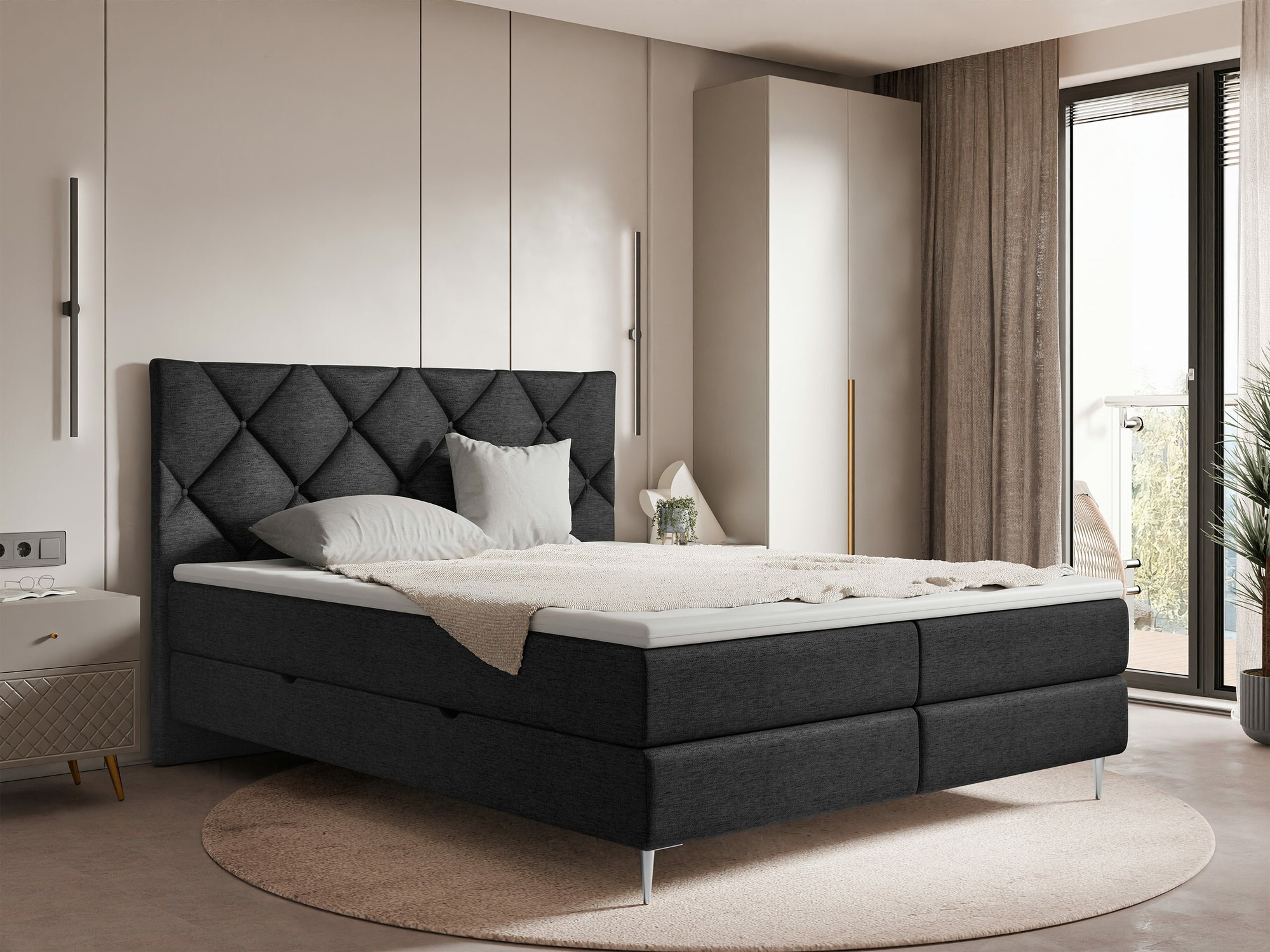 Lit boxspring ComfiDream Myrel (Verita 98)