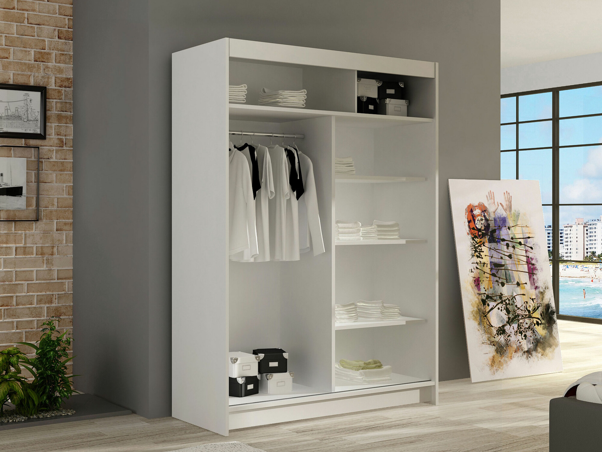 Armoire Closico Pacron S (Cachemire)