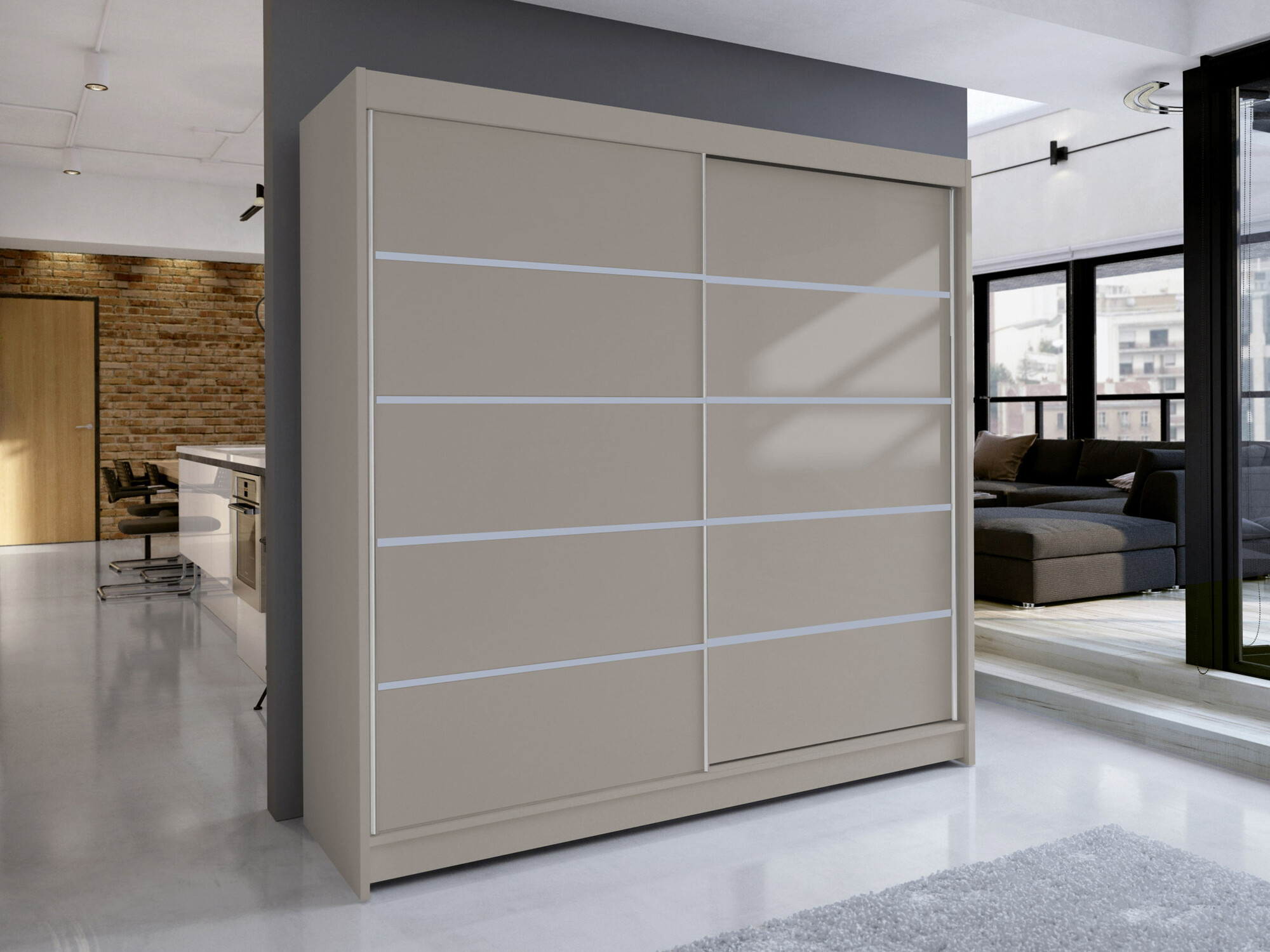 Armoire Closico Cavaris IV (Cachemire)