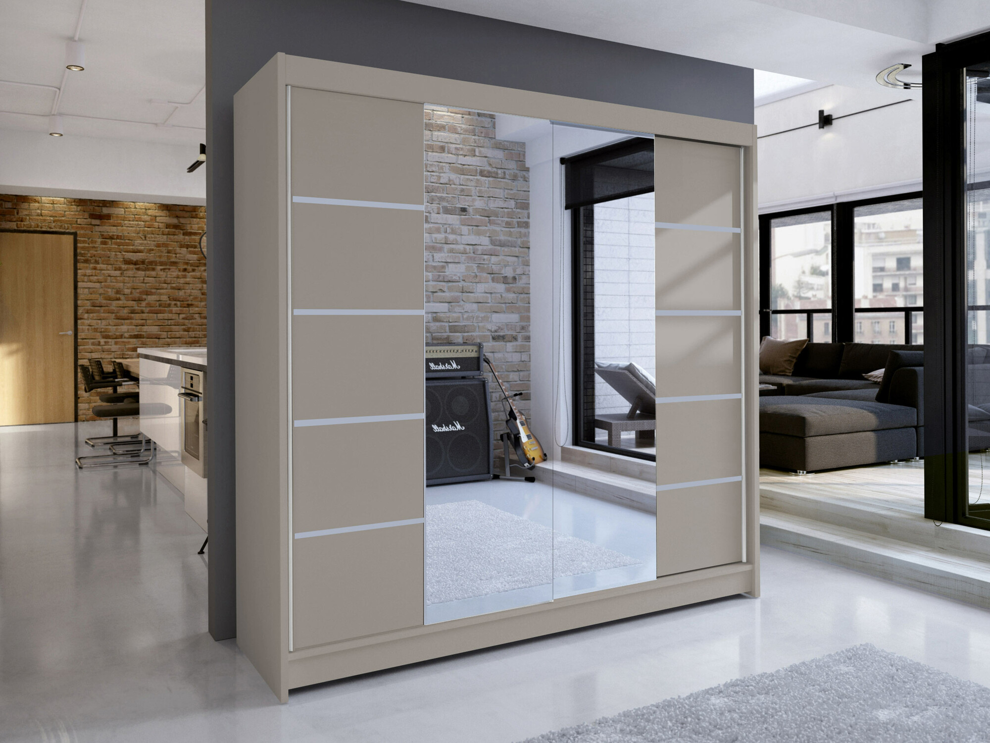 Armoire Closico Cavaris V (Cachemire)