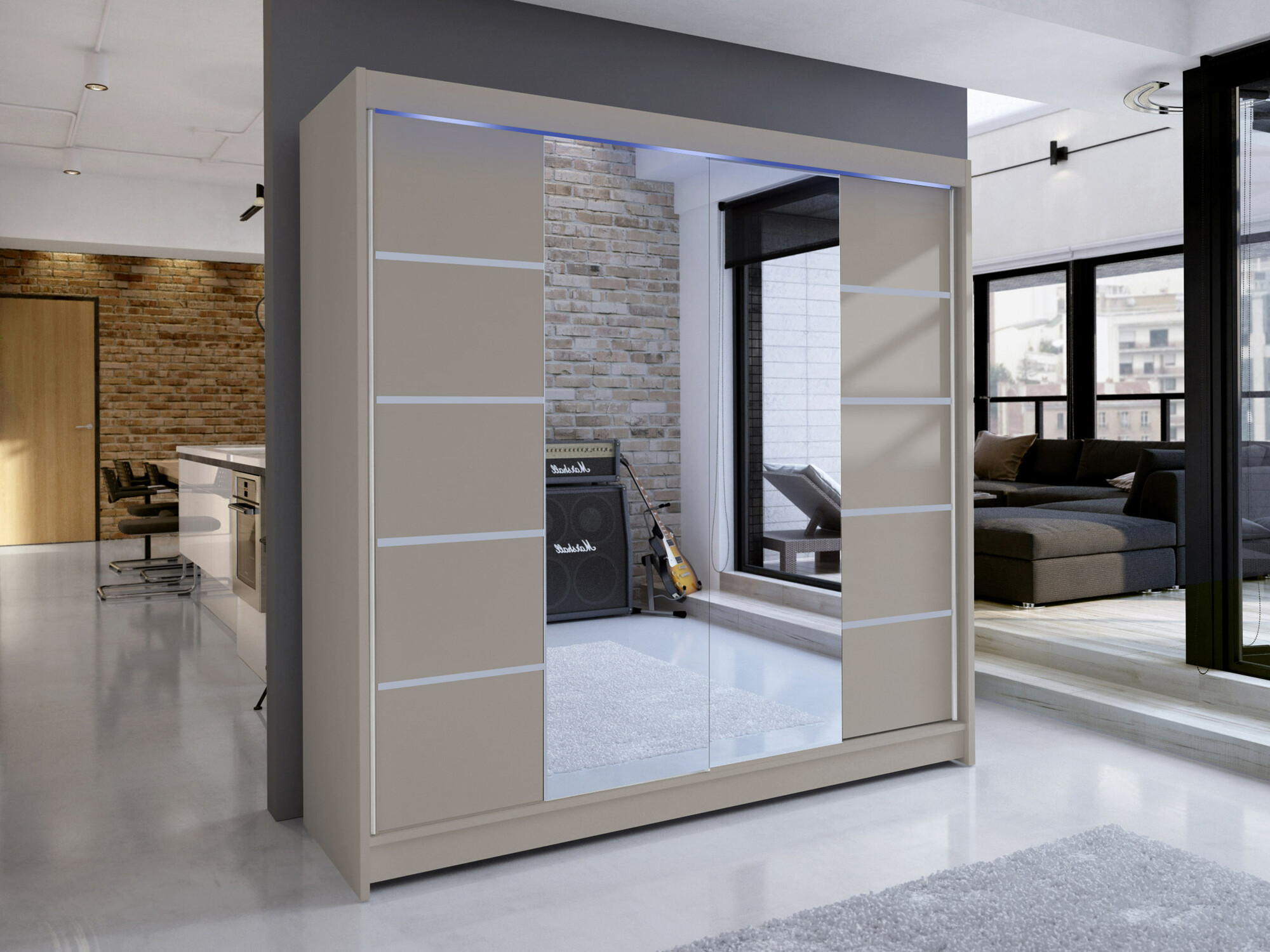 Armoire Closico Cavaris V (Cachemire)