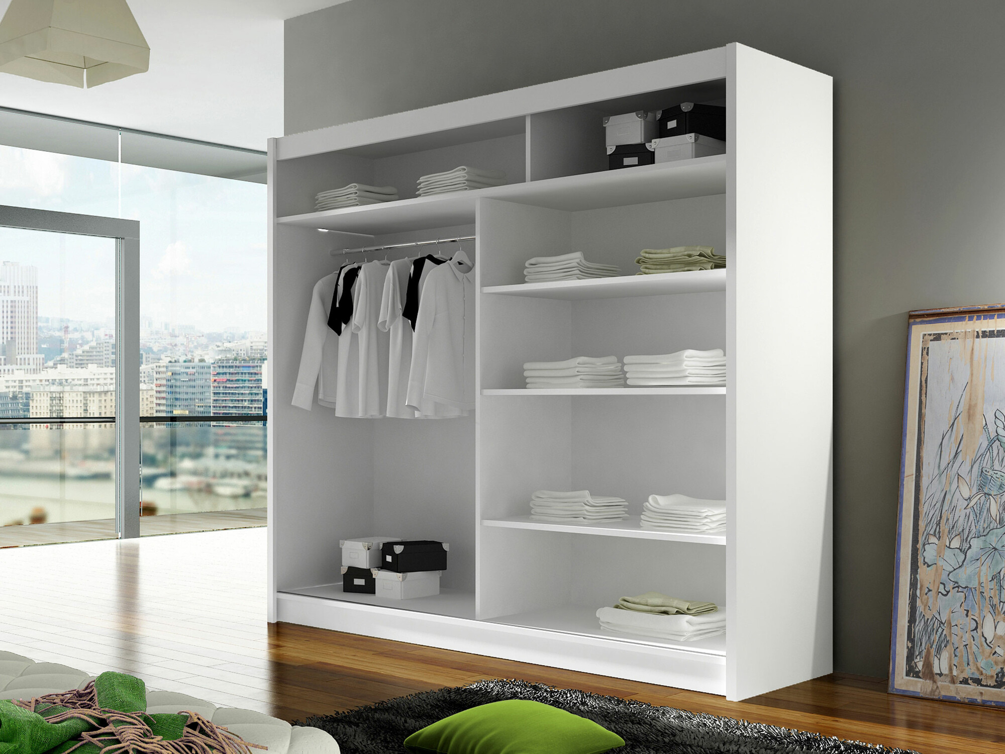 Armoire Closico Cavaris V (Cachemire)