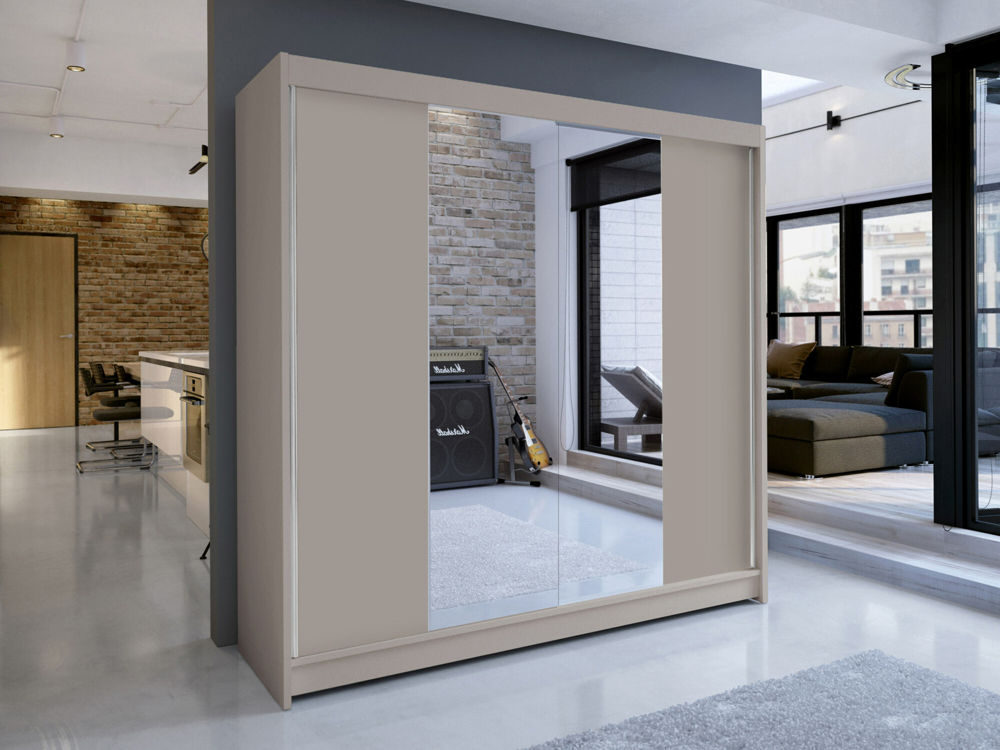 Armoire Closico Cavaris II (Cachemire)