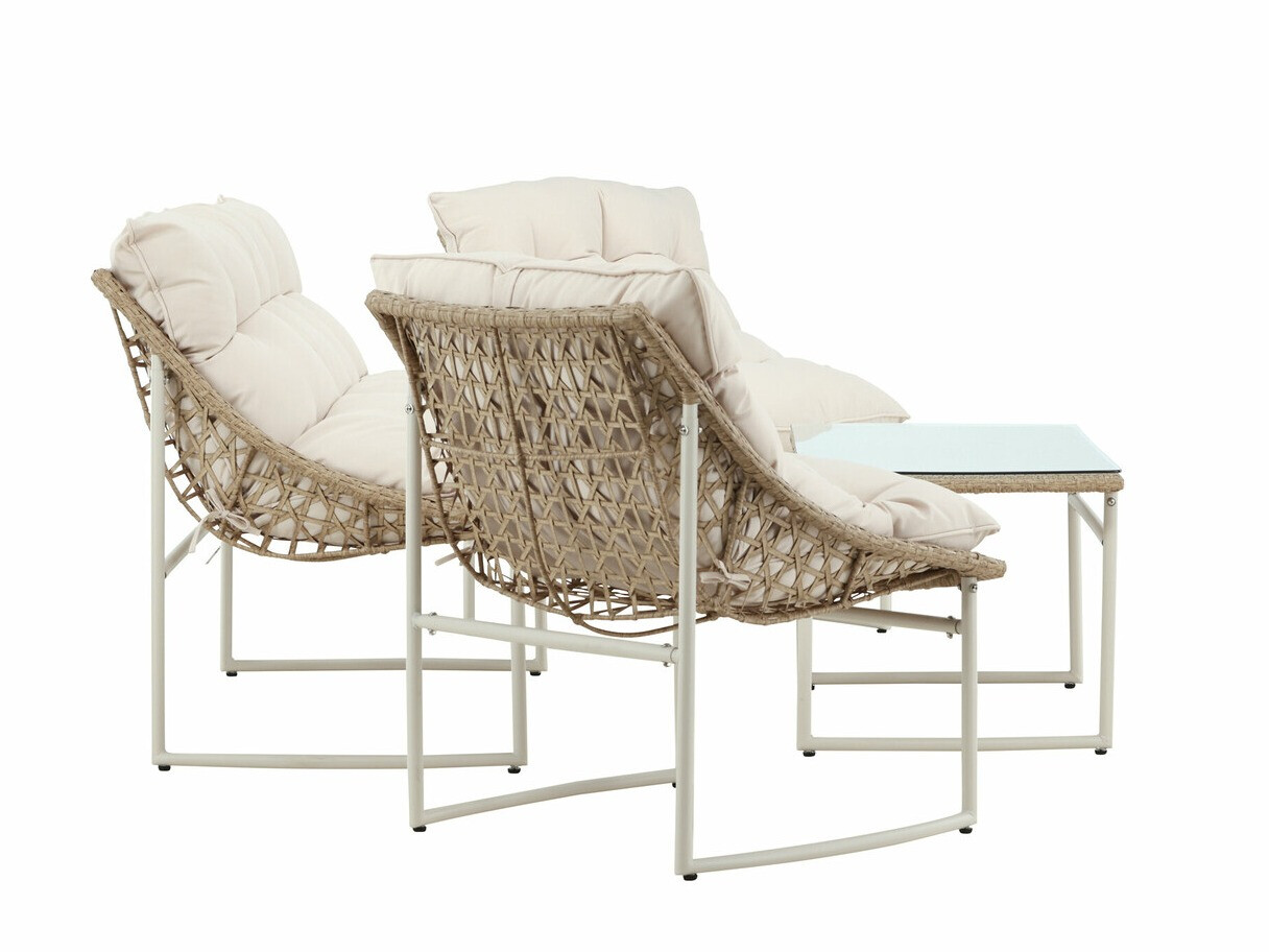 Ensemble de mobilier de jardin Dallas 4732 (Beige)