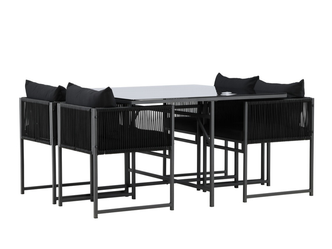 Ensemble table et chaises Dallas 4736