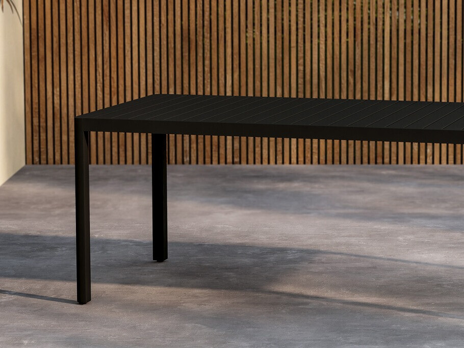 Table de jardin Dallas 4734 (Noir)
