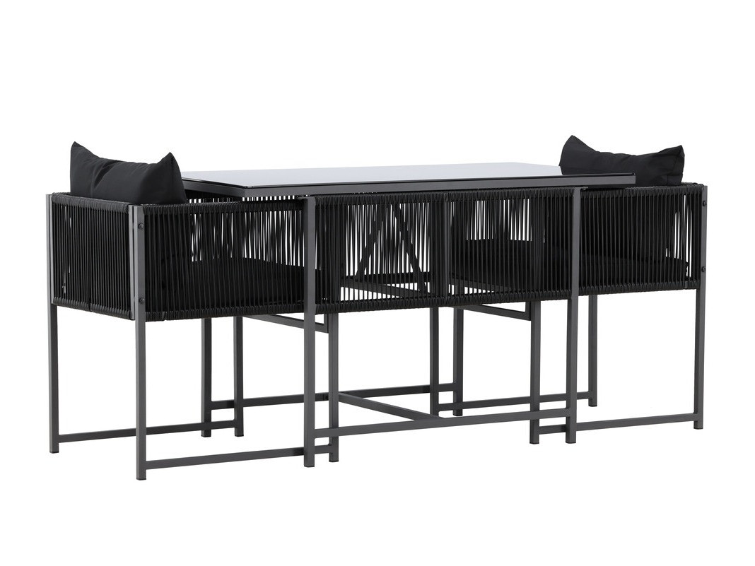 Ensemble de balcon Dallas 4737