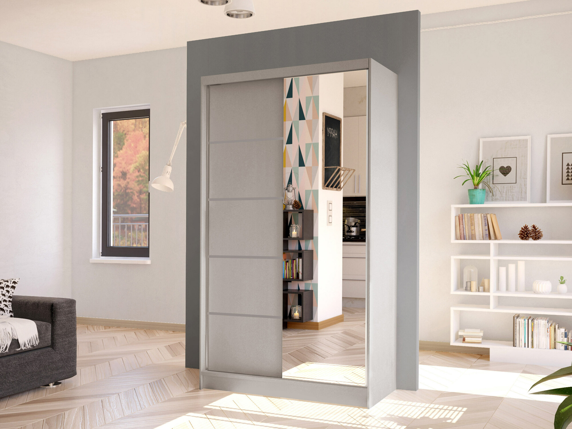 Armoire Closico Fractor III (Cachemire)