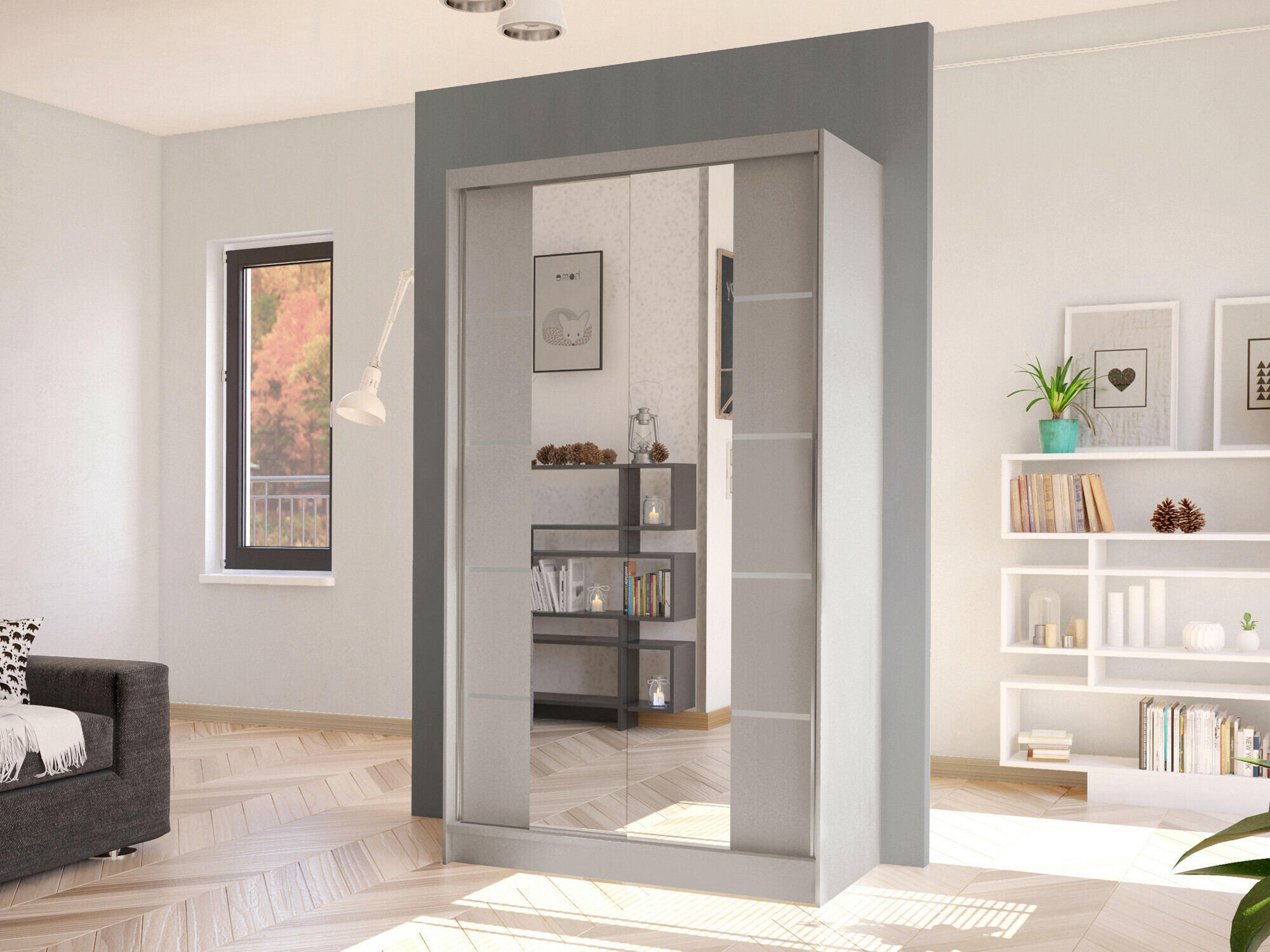 Armoire Closico Fractor V (Cachemire)
