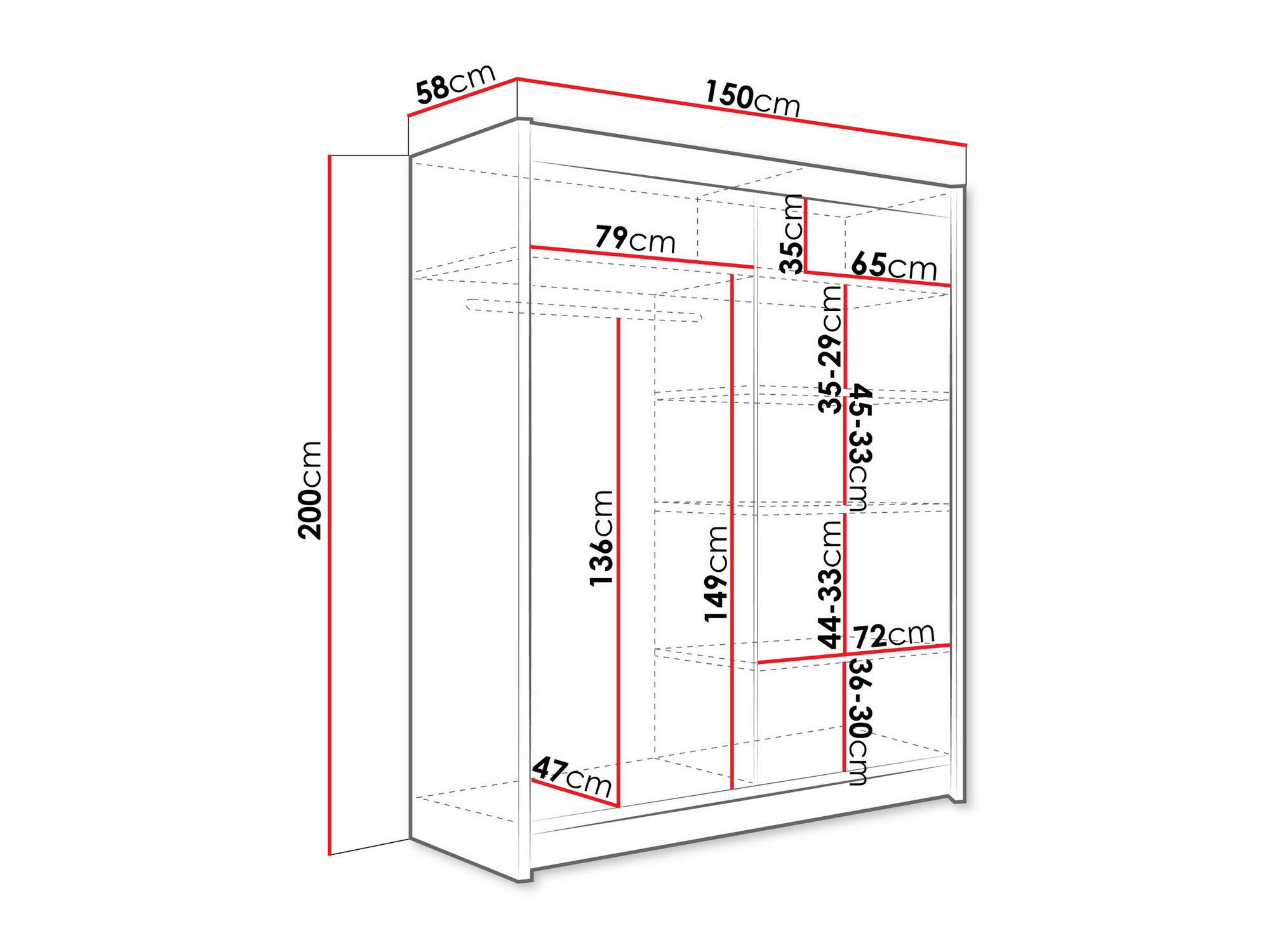 Armoire Closico Camera I (Cachemire)