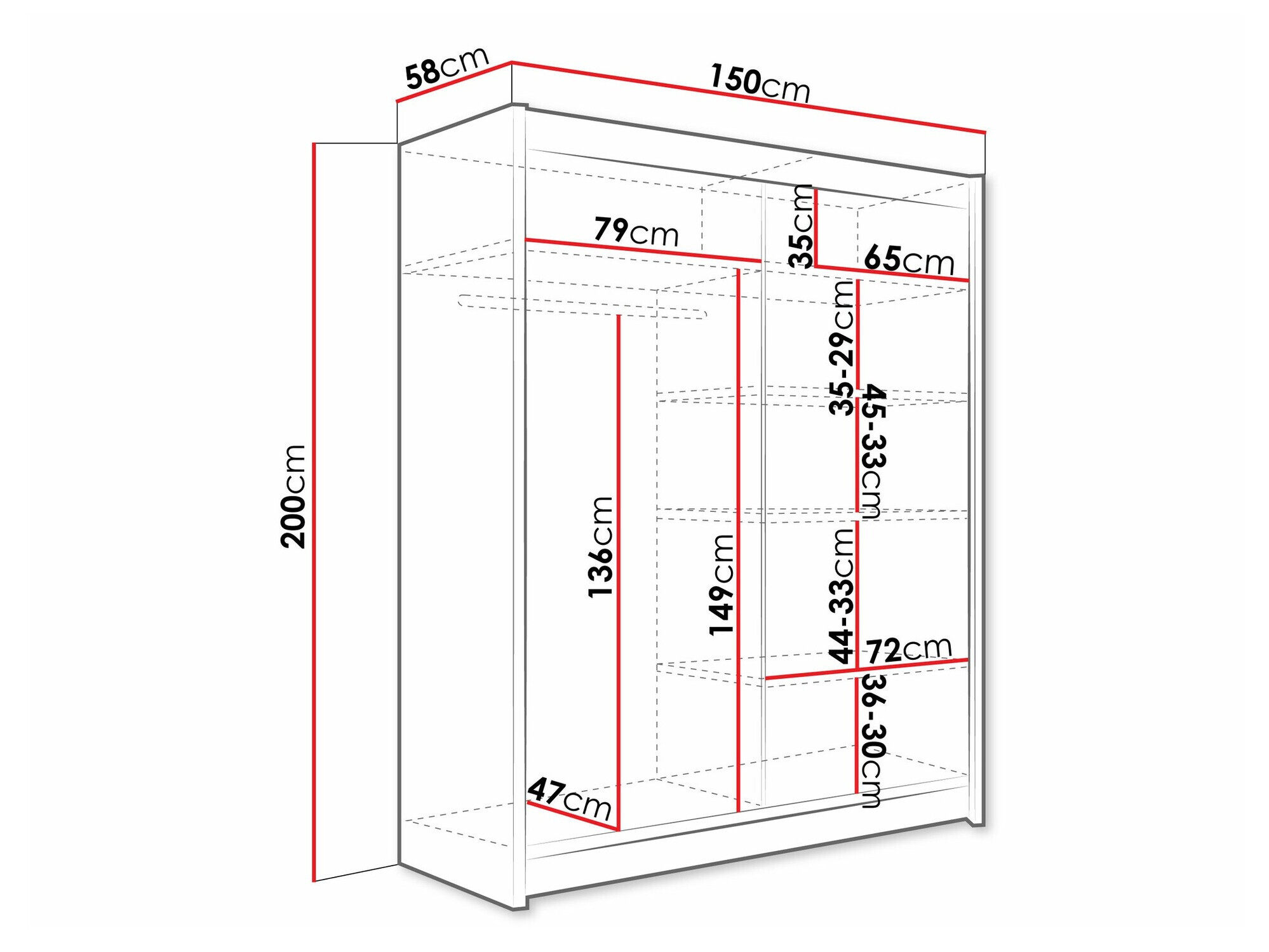 Armoire Closico Camera III (Cachemire)