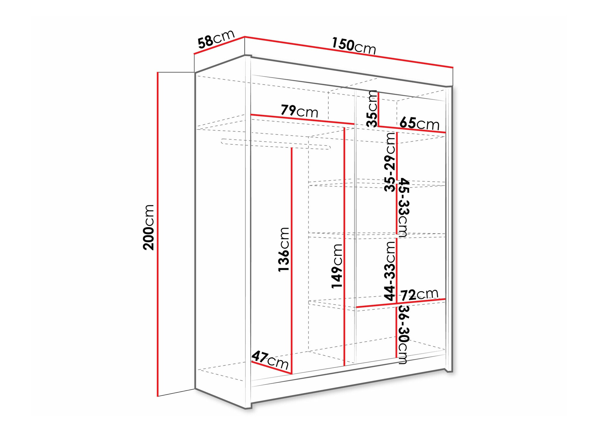 Armoire Closico Camera VI (Cachemire)