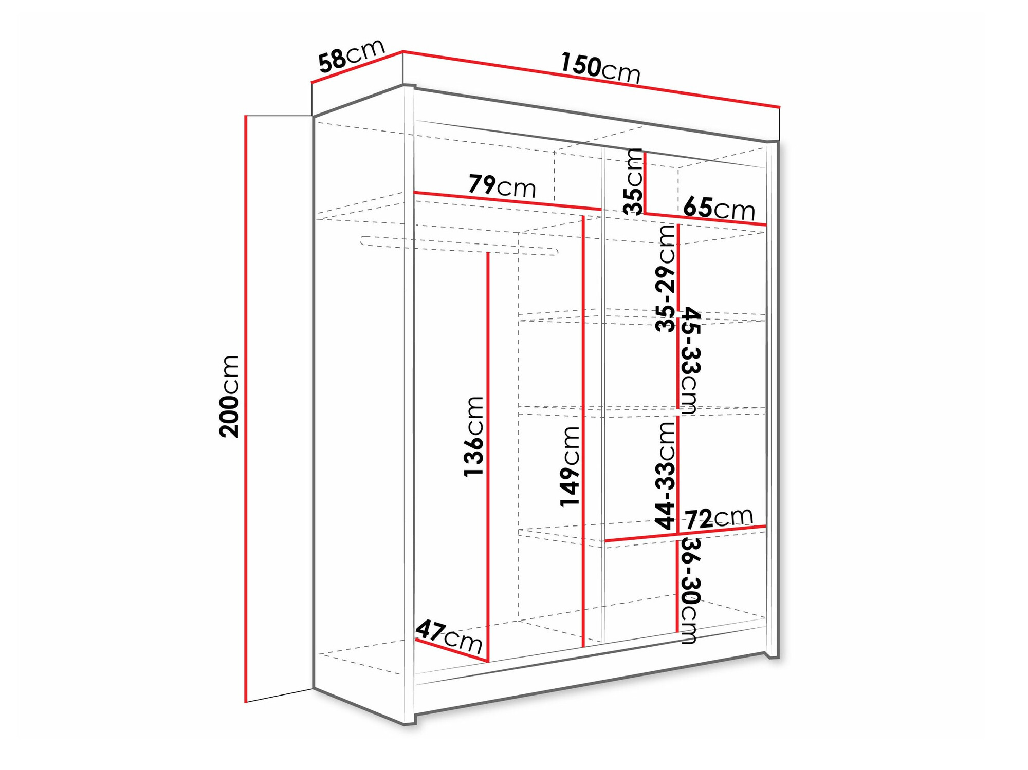 Armoire Closico Camera VI (Cachemire)