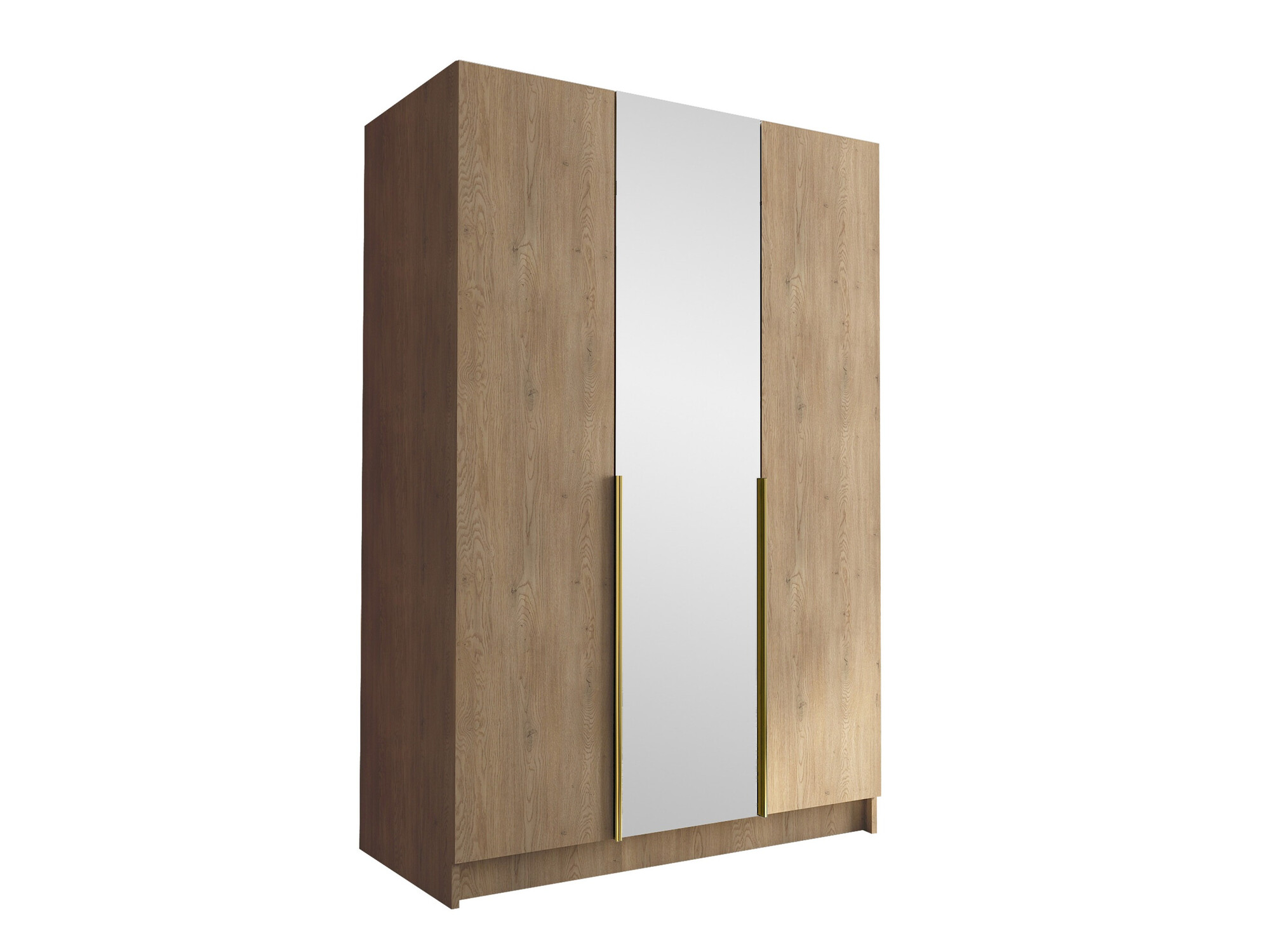 Armoire Closico Decoron II (Clair bois + Doré)