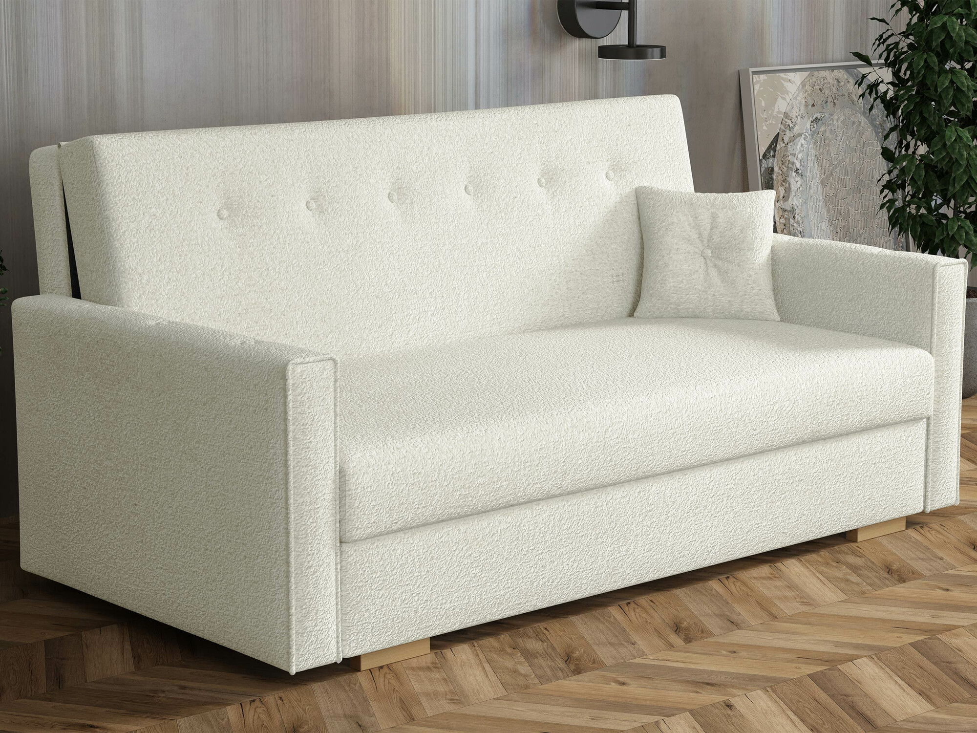 Canapé convertible Caelrin IV (Coral 15)