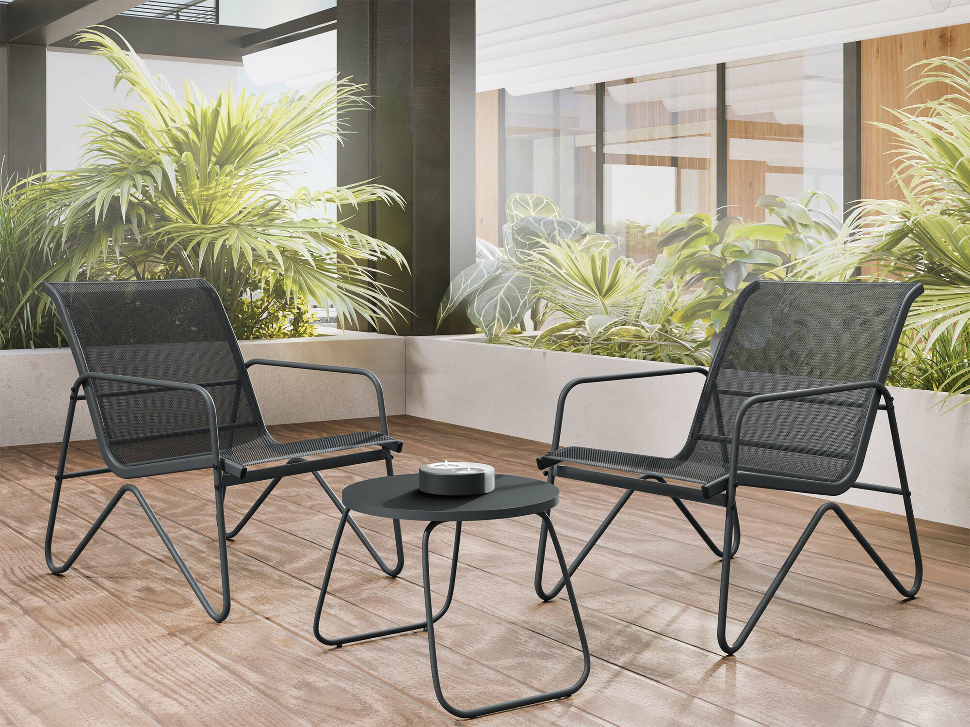 Ensemble de balcon Diligium