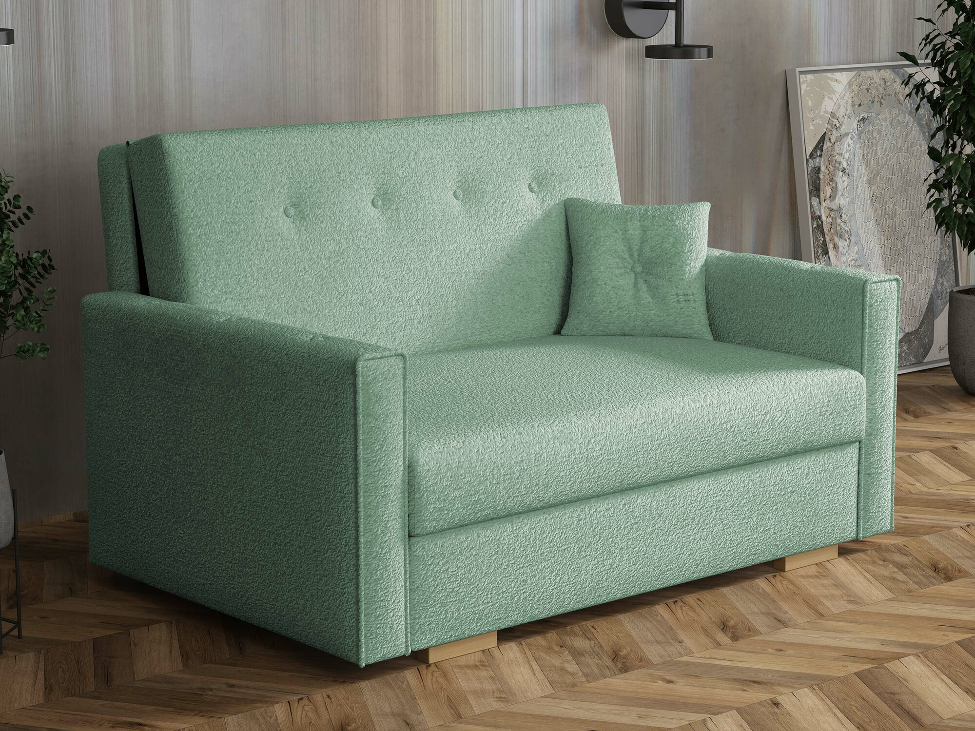 Canapé convertible Caelrin II (Coral 55)