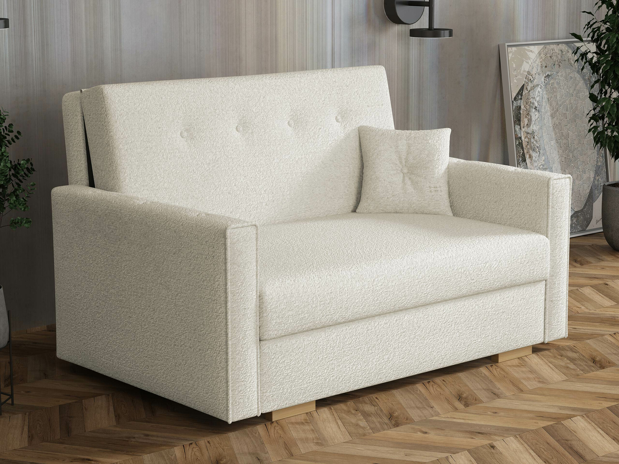 Canapé convertible Caelrin II (Coral 65)