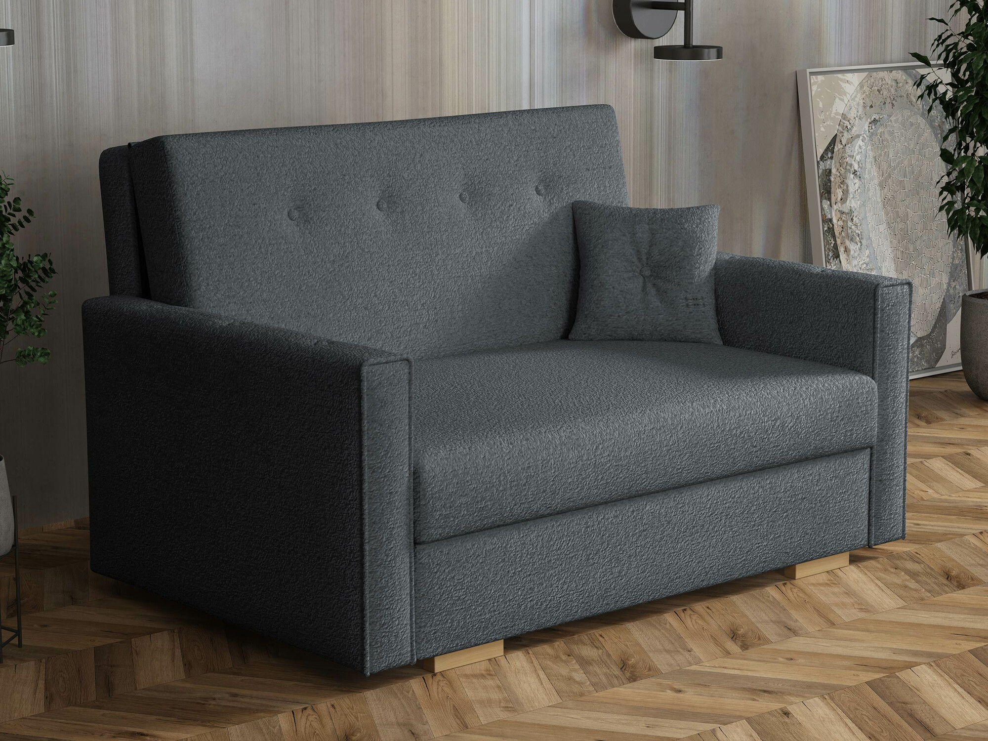Canapé convertible Caelrin II (Coral 80)