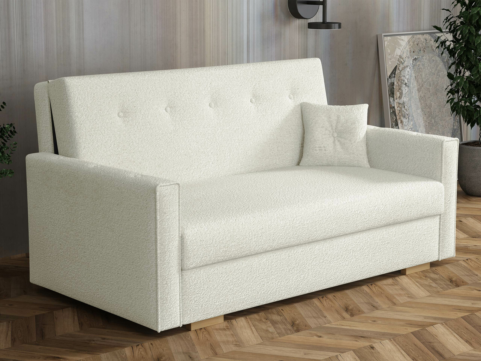 Canapé convertible Caelrin III (Coral 15)